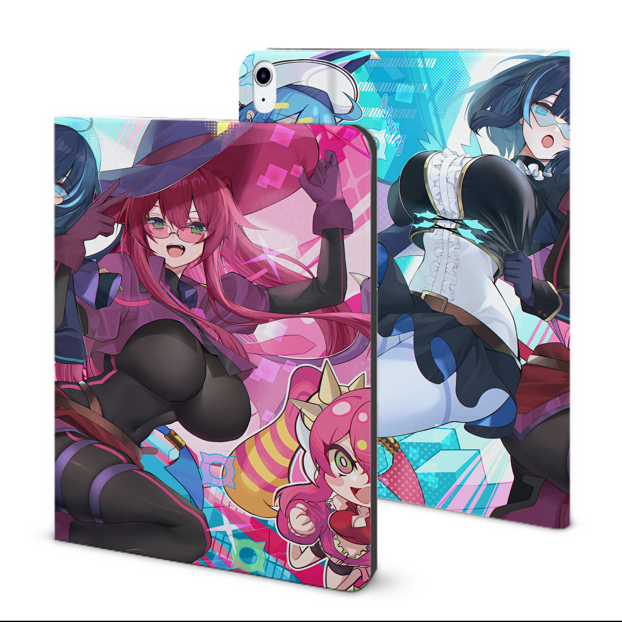 （画像用） 遊☆戯☆王 Yu-Gi-Oh! IPad ケース ブック型 PUレザー TPU 耐衝撃 軽量 薄型 ペン収納なし 全面保護 IPad 各モデル対応